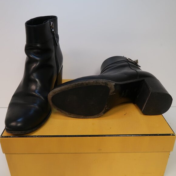 FENDI black ankle boots in size 37 - Picture 5 of 7